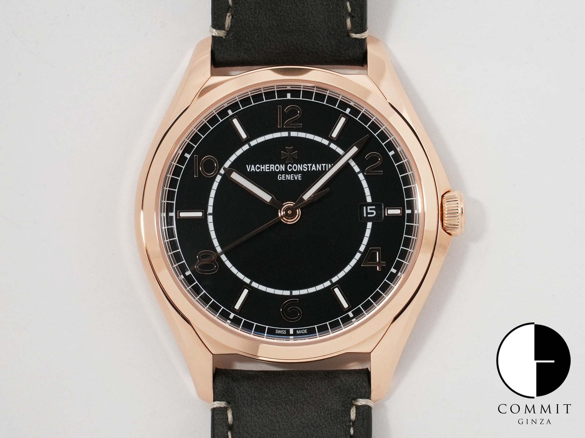 ヴァシュロンコンスタンタン フィフティーシックス オートマティック Ref.4600E/000R-H101 ピンクゴールド ブラック文字盤 美品 fomaks6w