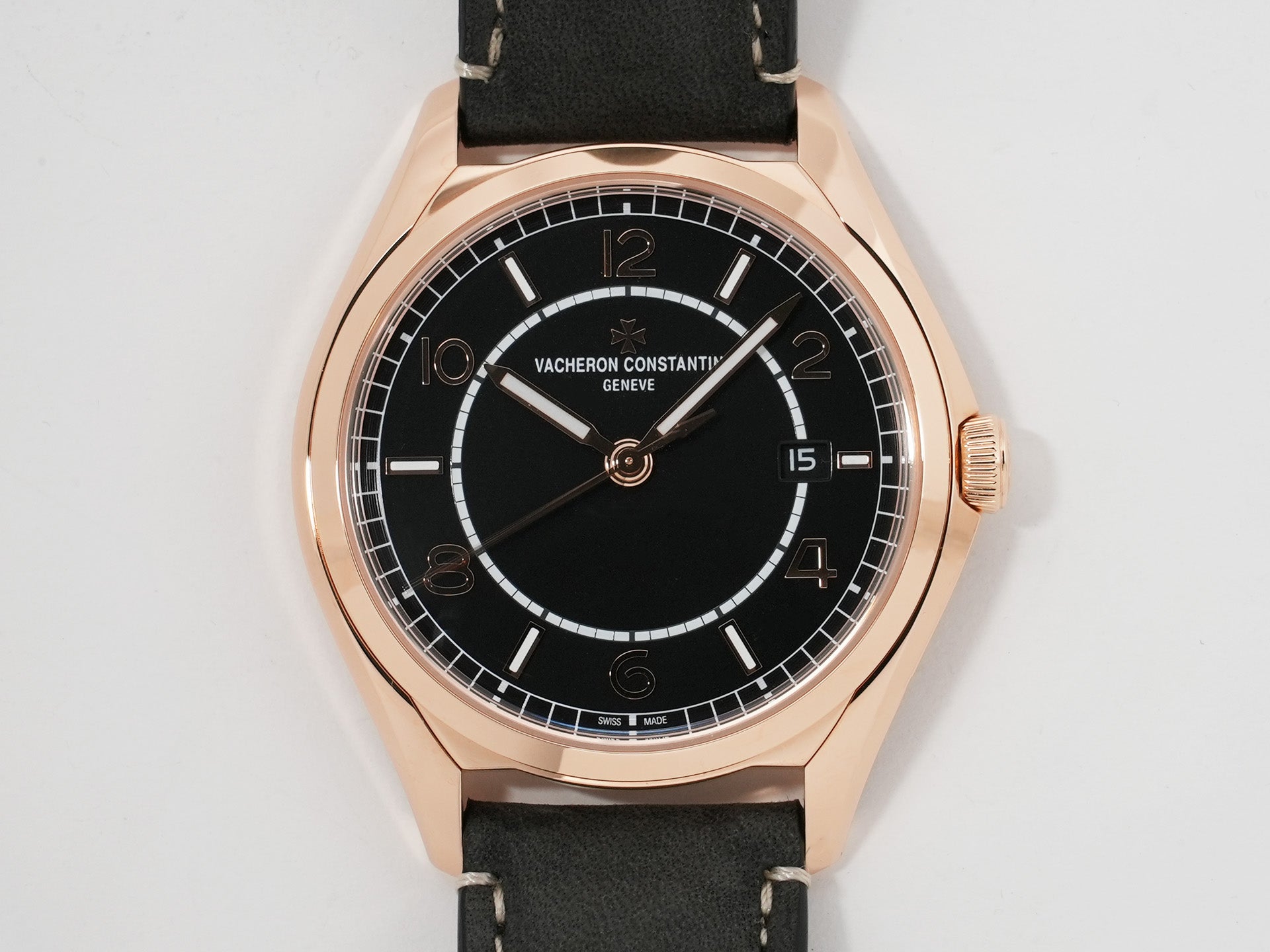 ヴァシュロンコンスタンタン フィフティーシックス オートマティック Ref.4600E/000R-H101 ピンクゴールド ブラック文字盤 美品 fomaks6w