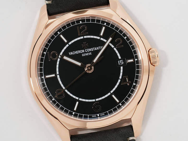 ヴァシュロンコンスタンタン フィフティーシックス オートマティック Ref.4600E/000R-H101 ピンクゴールド ブラック文字盤 美品 fomaks6w