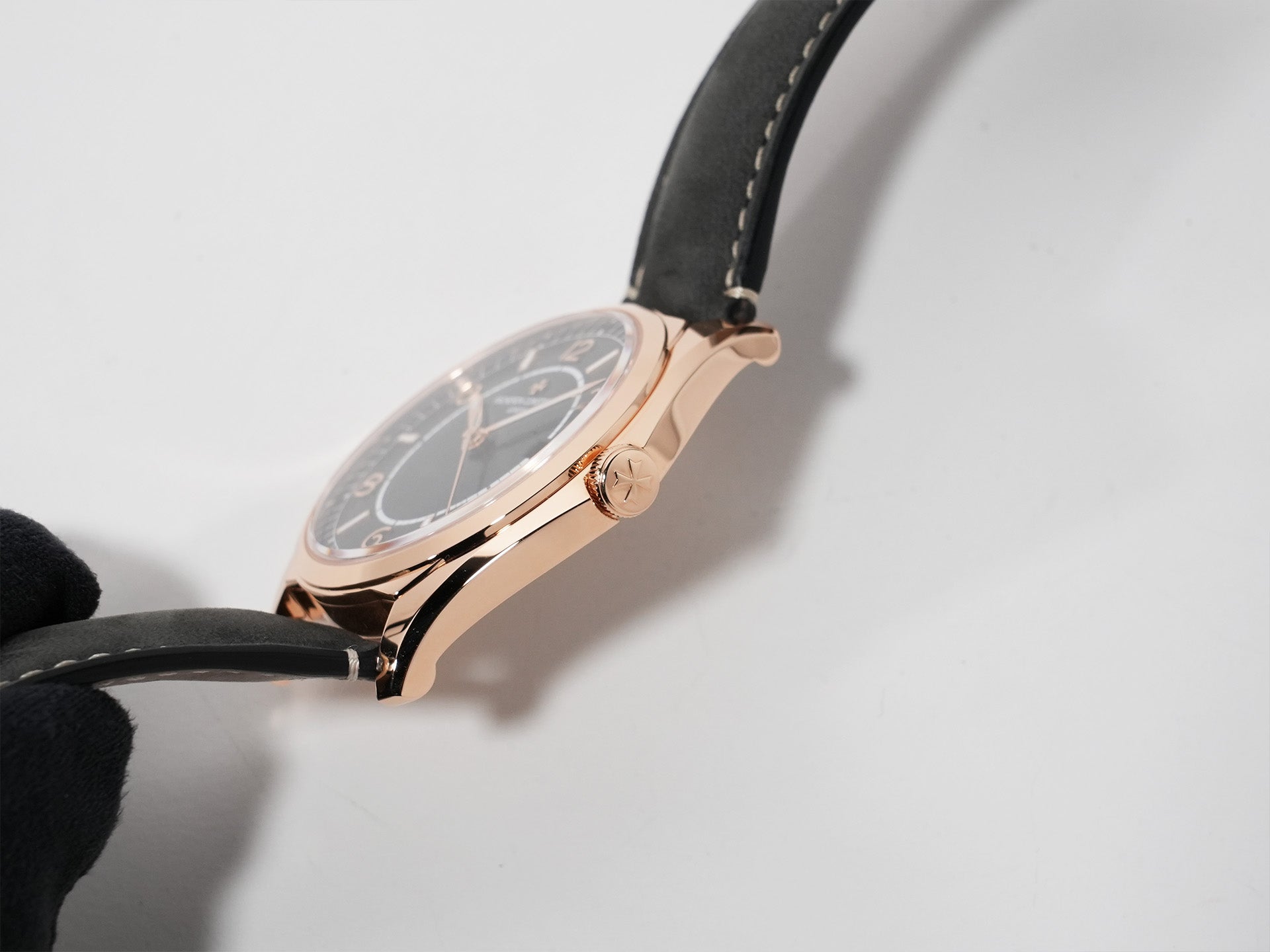 ヴァシュロンコンスタンタン フィフティーシックス オートマティック Ref.4600E/000R-H101 ピンクゴールド ブラック文字盤 美品 fomaks6w