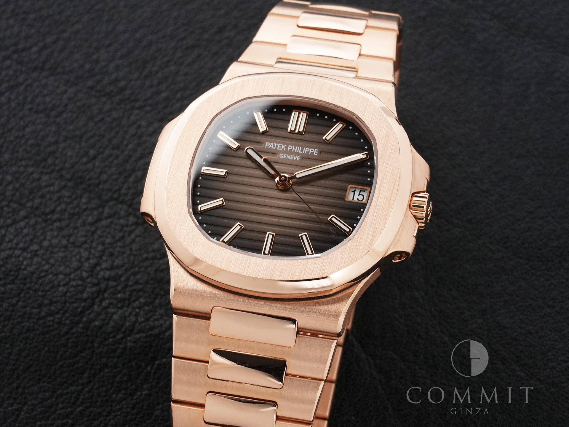 パテックフィリップ ノーチラス Ref.5711/1R-001 ローズゴールド ブラウン・ブラック・グラデーション文字盤 美中古 8tyohqek