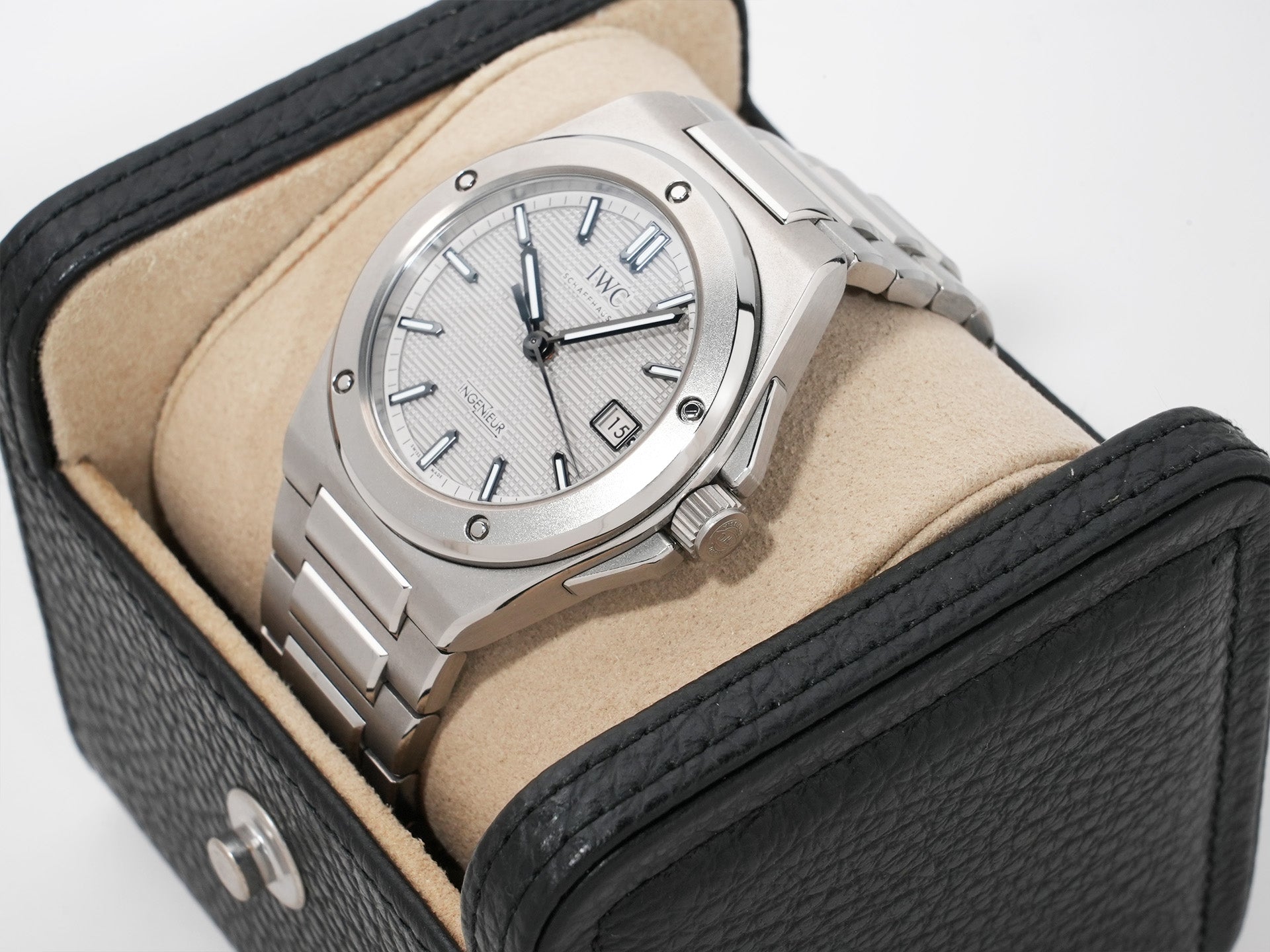 IWC インヂュニア オートマティック 40 Ref.IW328904 チタニウム グレー文字盤 美中古 y5kzb88u