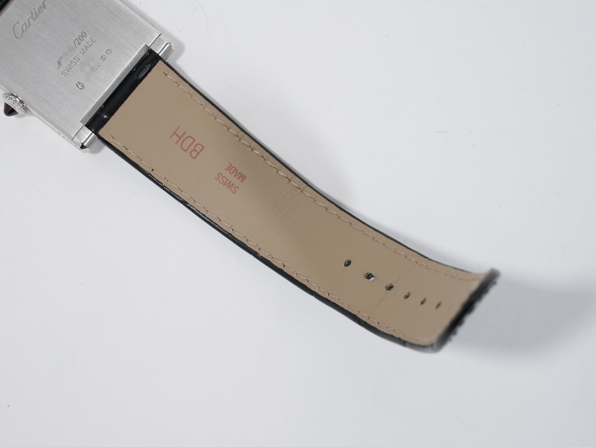 カルティエ タンク ノルマル Ref.WGTA0109 プラチナ シルバー文字盤 美品 5d7xohq9