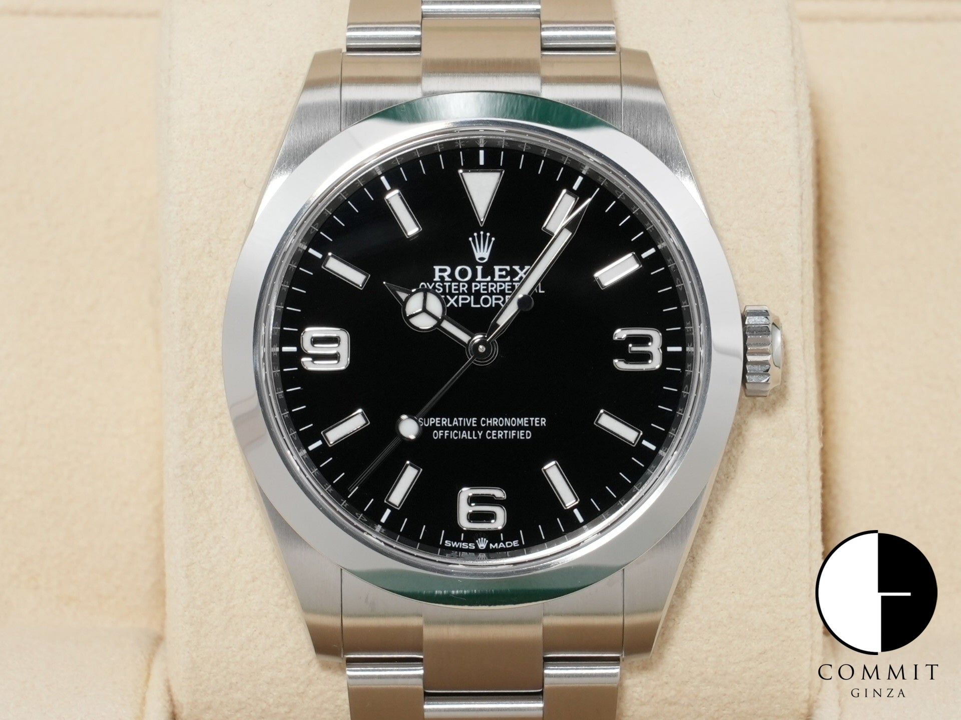 ロレックス エクスプローラー40 Ref.224270 ステンレススチール ブラック文字盤 オイスターブレスレット 美品 9xqh548n