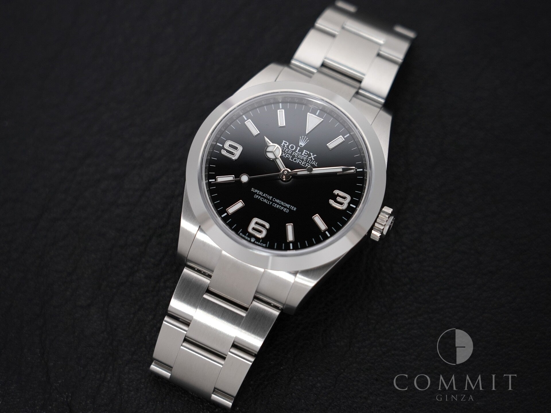 ロレックス エクスプローラー40 Ref.224270 ステンレススチール ブラック文字盤 オイスターブレスレット 美品 9xqh548n