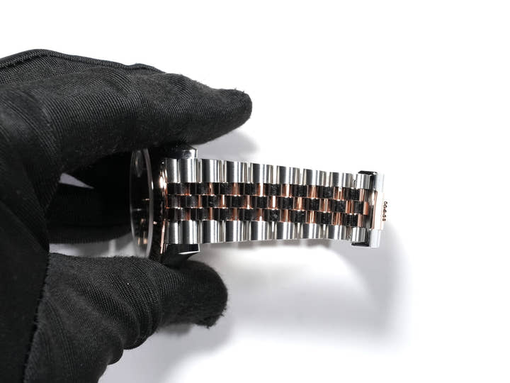 ロレックス デイトジャスト36 Ref.126231 ステンレススチール/エバーローズゴールド チョコレート文字盤 ジュビリーブレスレット 美品 5jg5n3vs