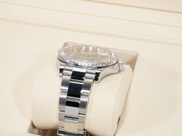 ロレックス ヨットマスター37 Ref.268622 ステンレススチール/プラチナ スレート文字盤 美品 5auyp9rf