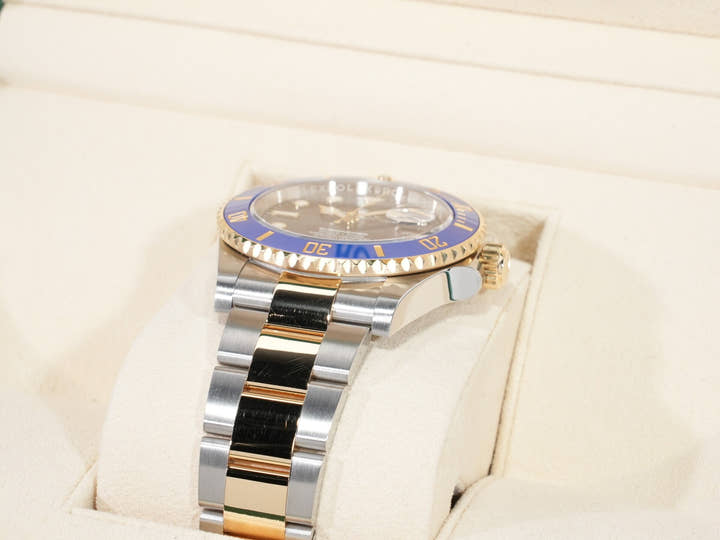 ロレックス サブマリーナー デイト Ref.126613LB ステンレススチール/イエローゴールド ブルー文字盤 美中古 cutwv72o