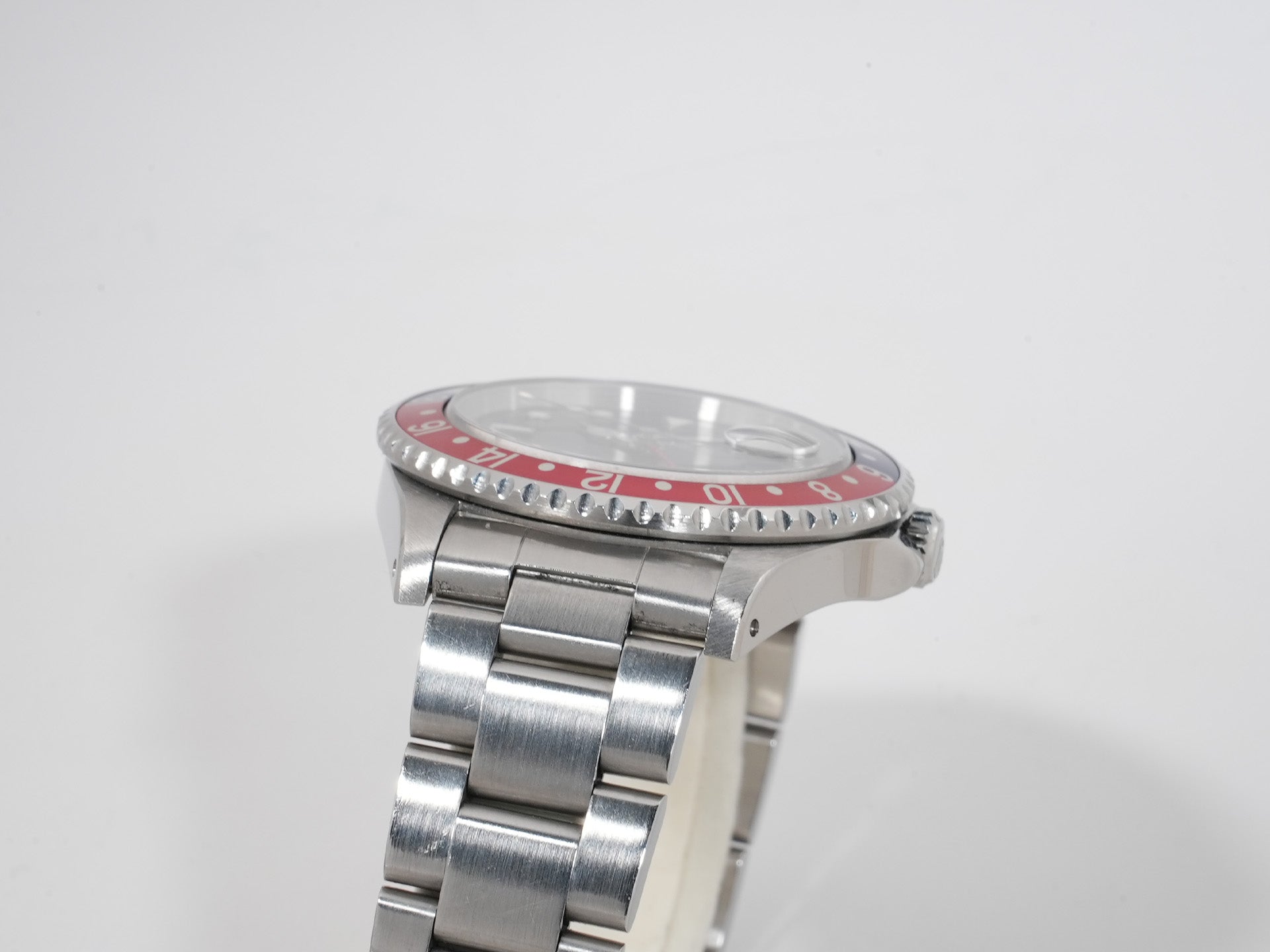 Rolex GMT Master Ref. 16700 Stainless Steel Black Dial Oyster Bracelet Used z9nntx2q