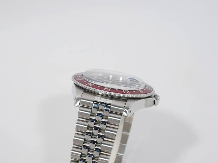 Rolex GMT Master Ref. 16750 Stainless Steel Black Dial Jubilee Bracelet Pre-owned br8bkixe