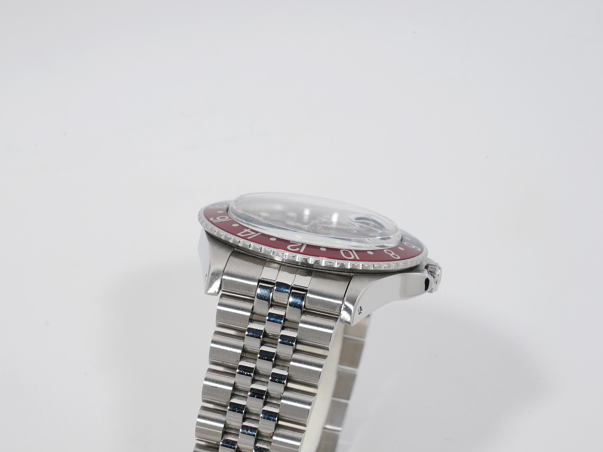 Rolex GMT Master Ref. 16750 Stainless Steel Black Dial Jubilee Bracelet Pre-owned br8bkixe