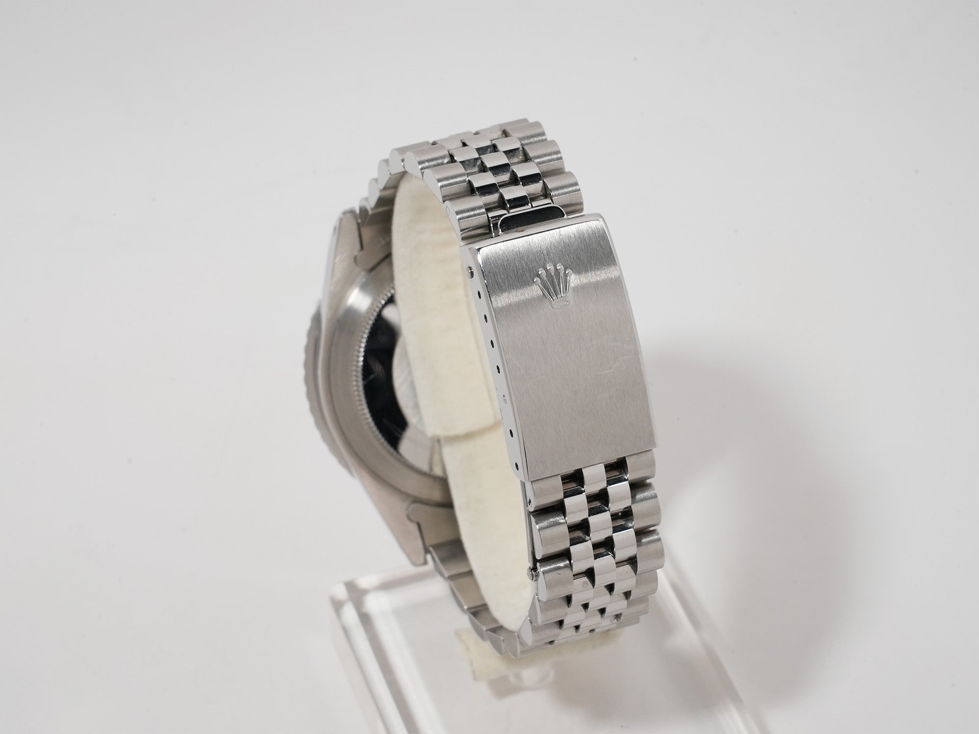 Rolex GMT Master Ref. 16750 Stainless Steel Black Dial Jubilee Bracelet Pre-owned br8bkixe