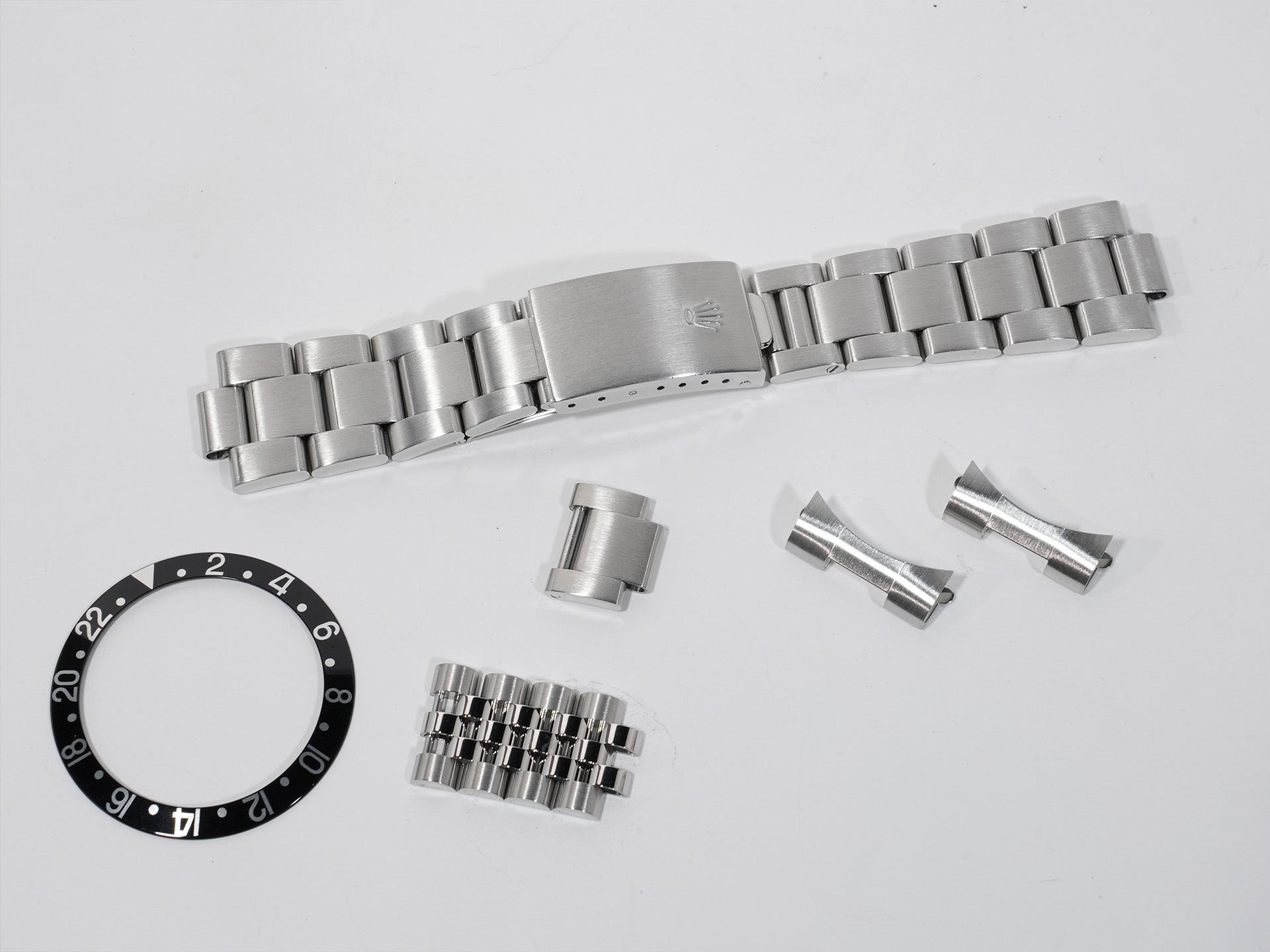 Rolex GMT Master Ref. 16750 Stainless Steel Black Dial Jubilee Bracelet Pre-owned br8bkixe