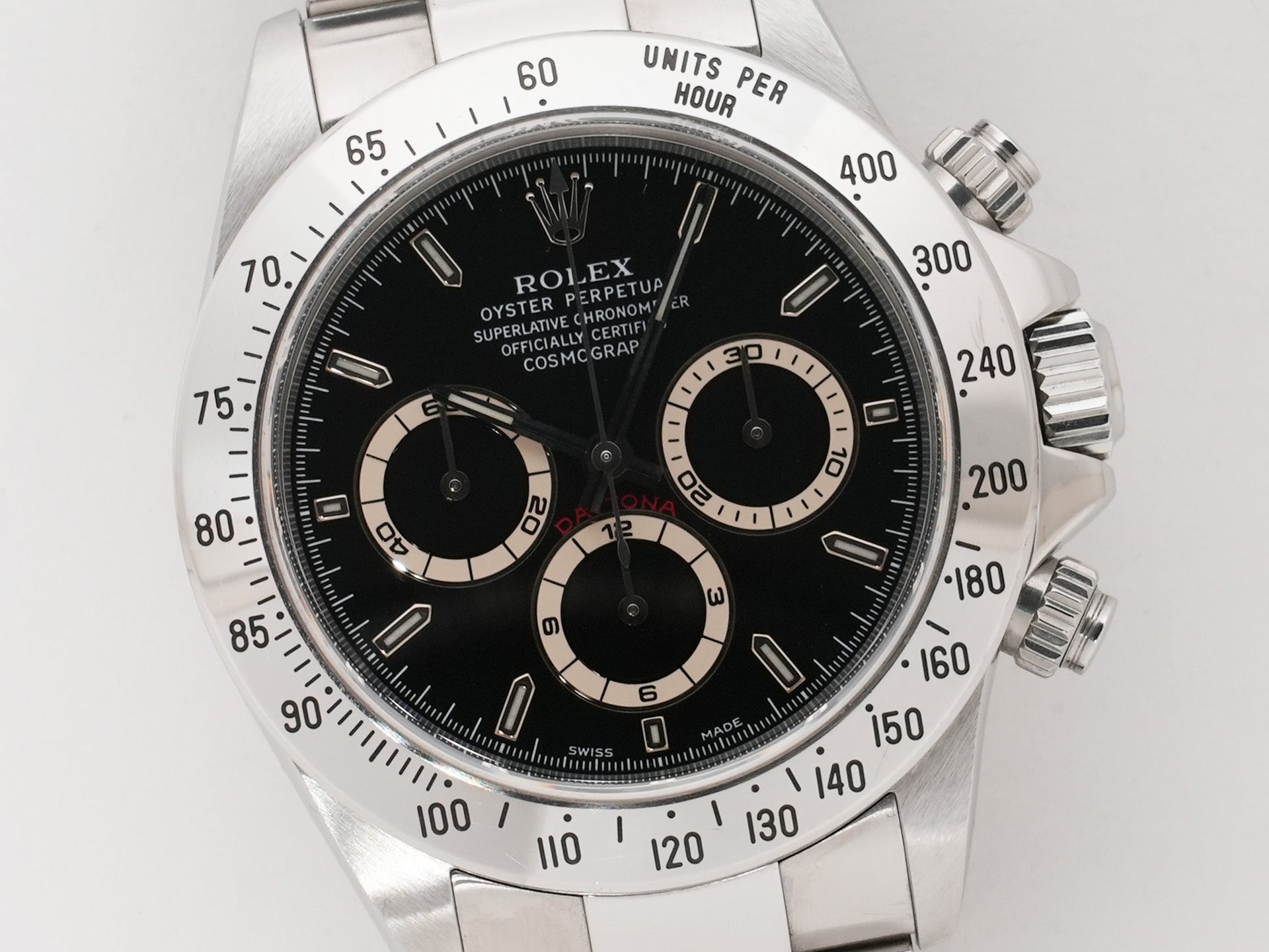 ロレックス デイトナ エルプリメロ Ref.16520 ステンレススチール ブラック文字盤 中古 pfsij37g