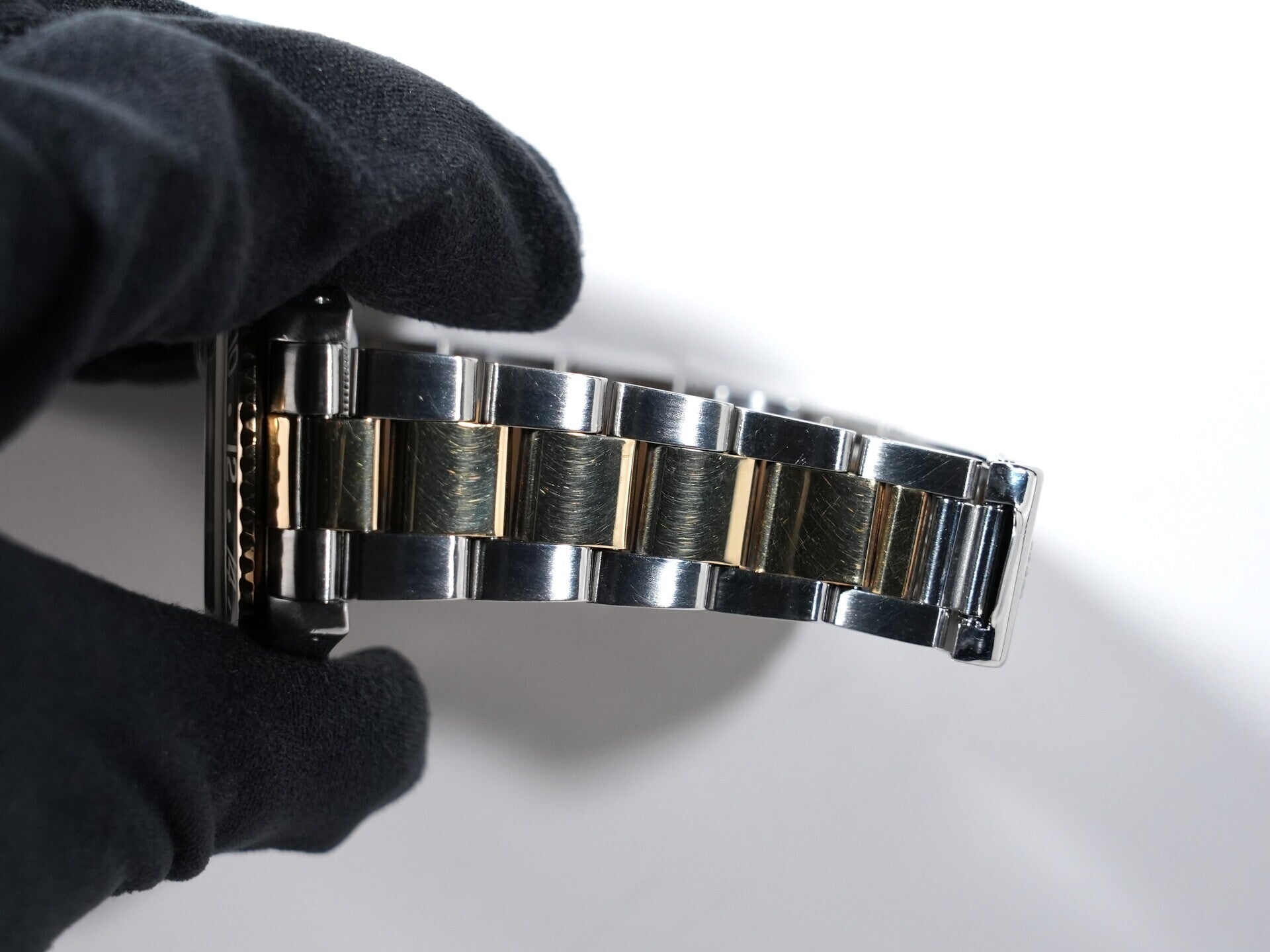 Rolex GMT Master Ref. 1675/3 Stainless Steel/Yellow Gold Black Dial Oyster Bracelet Pre-owned xasvd7ag