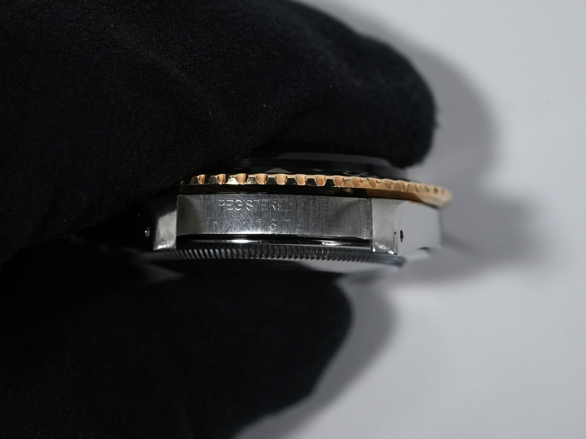 Rolex GMT Master Ref. 1675/3 Stainless Steel/Yellow Gold Black Dial Oyster Bracelet Pre-owned xasvd7ag