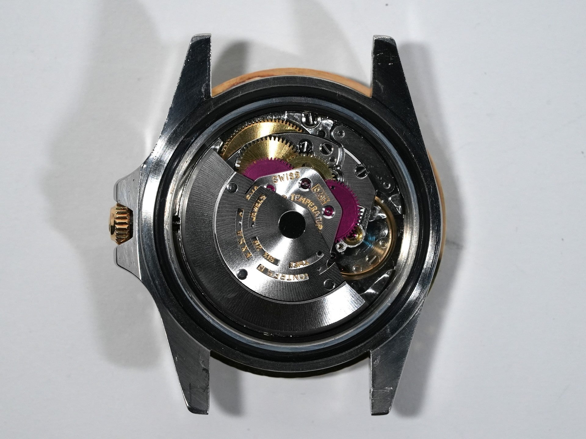 Rolex GMT Master Ref. 1675/3 Stainless Steel/Yellow Gold Black Dial Oyster Bracelet Pre-owned xasvd7ag