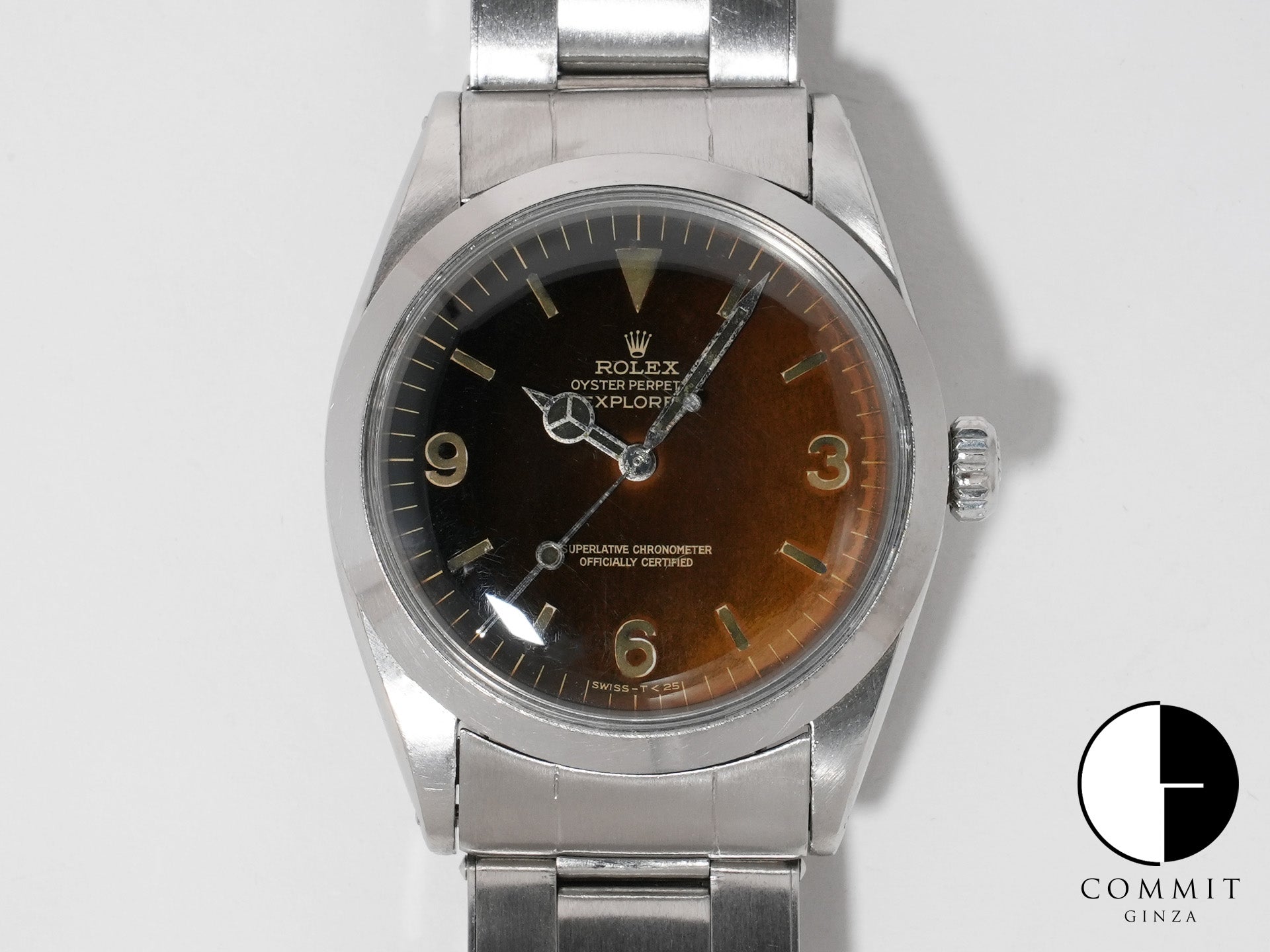 ロレックス エクスプローラーI Ref.1016 ステンレススチール ブラック文字盤 中古 7zpt3b4d