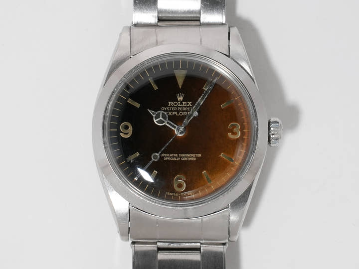 Rolex Explorer I Ref.1016 Stainless Steel Black Dial Used 7zpt3b4d