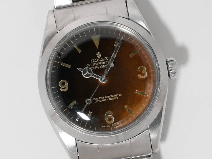 Rolex Explorer I Ref.1016 Stainless Steel Black Dial Used 7zpt3b4d