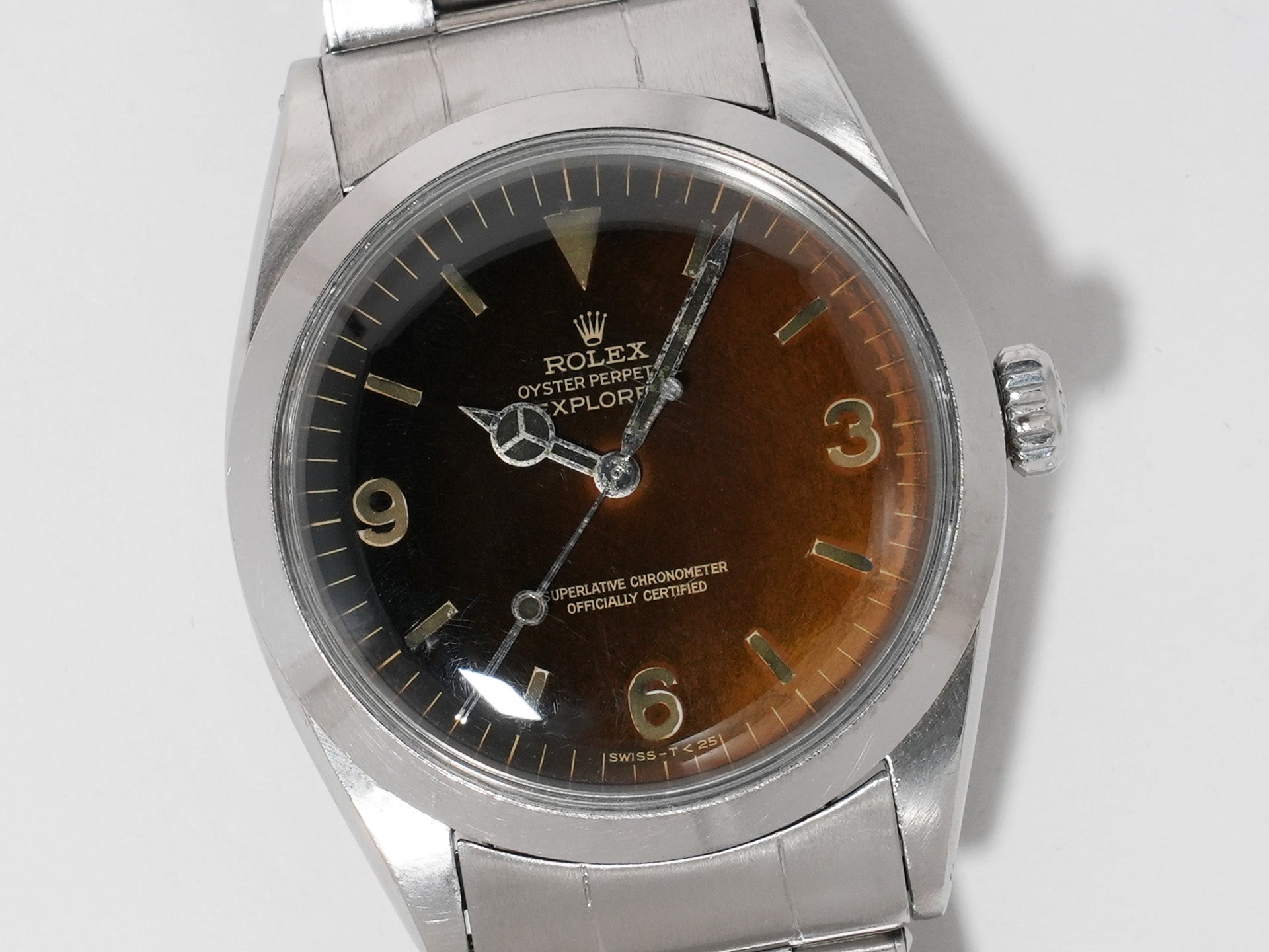 Rolex Explorer I Ref.1016 Stainless Steel Black Dial Used 7zpt3b4d