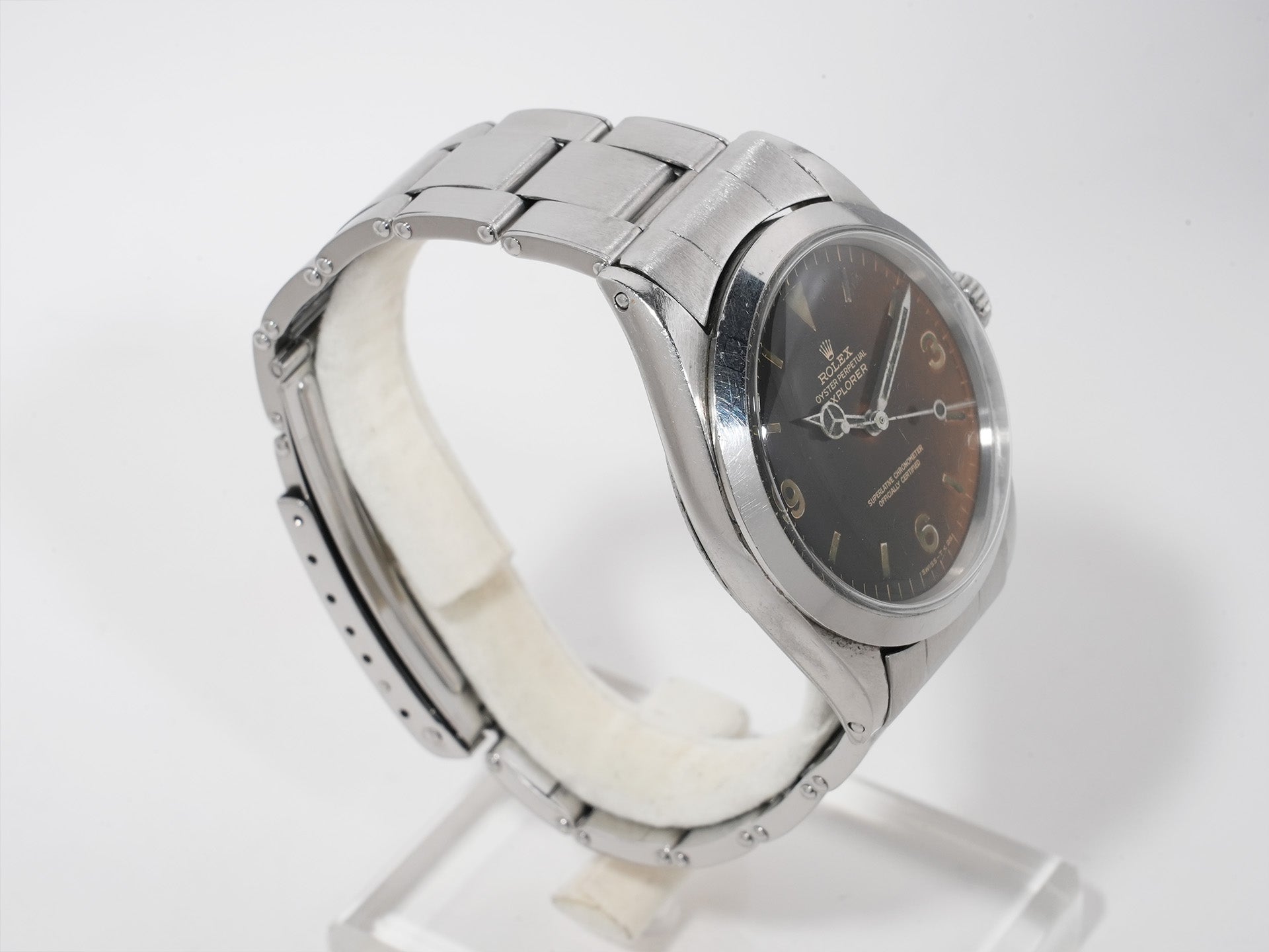 Rolex Explorer I Ref.1016 Stainless Steel Black Dial Used 7zpt3b4d