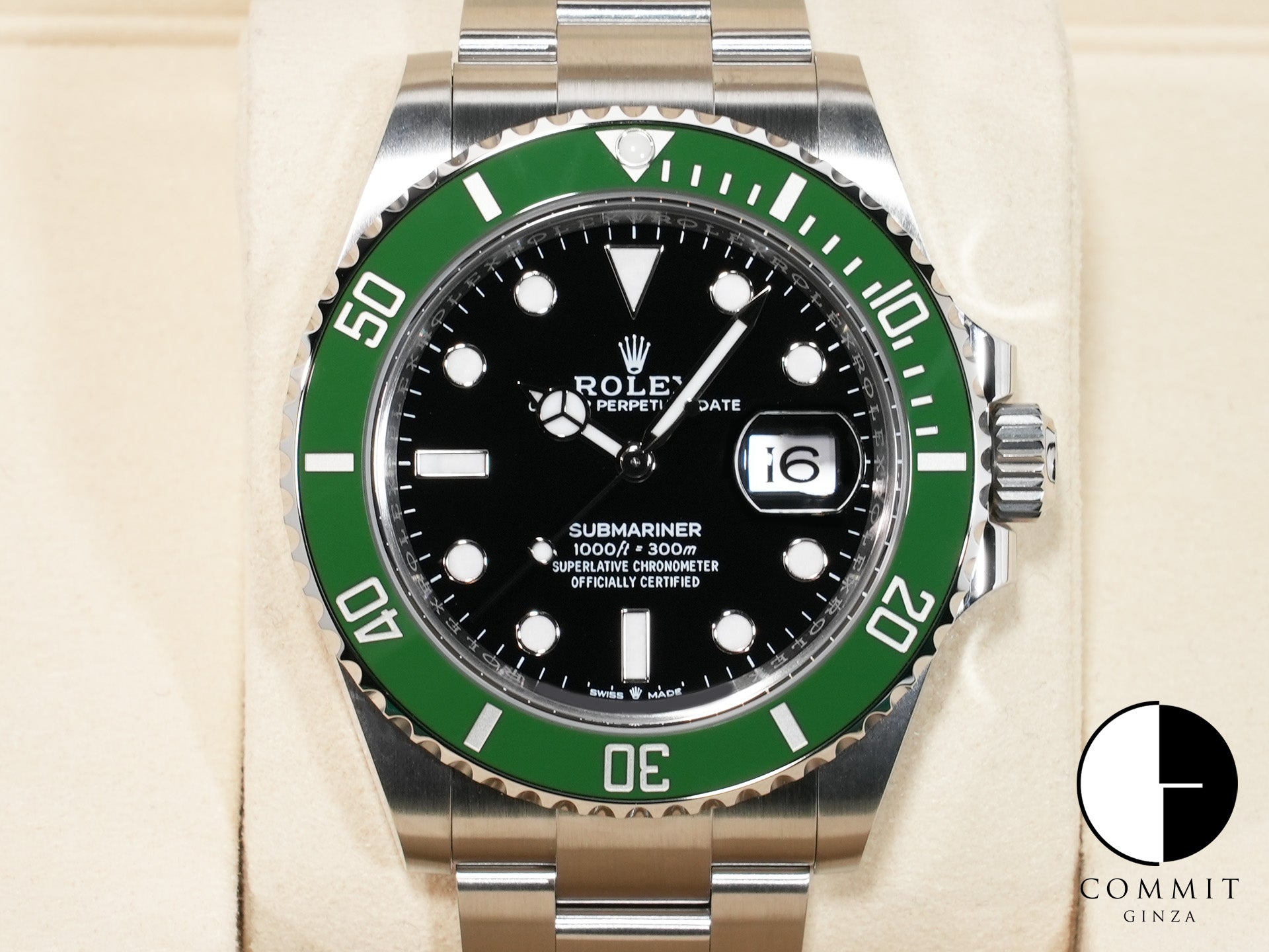 Rolex Submariner Date Ref. 126610LV Stainless Steel Black Dial Unused 724f39ap