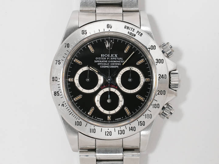 ロレックス デイトナ エルプリメロ Ref.16520 ステンレススチール ブラック文字盤 中古 mzp8wski