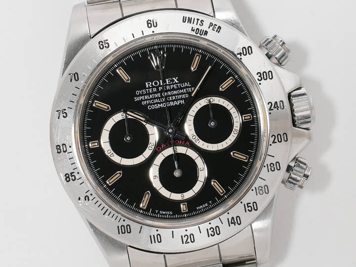 ロレックス デイトナ エルプリメロ Ref.16520 ステンレススチール ブラック文字盤 中古 mzp8wski