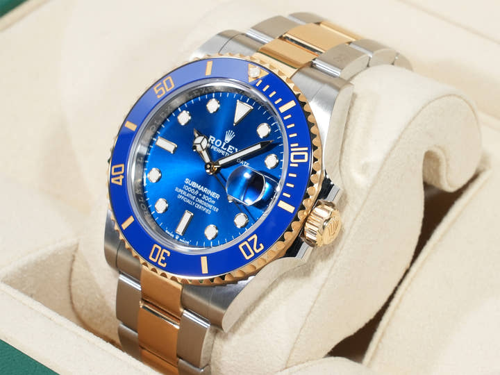 ロレックス サブマリーナー デイト Ref.126613LB ステンレススチール/イエローゴールド ブルー文字盤 未使用 okppgqt6