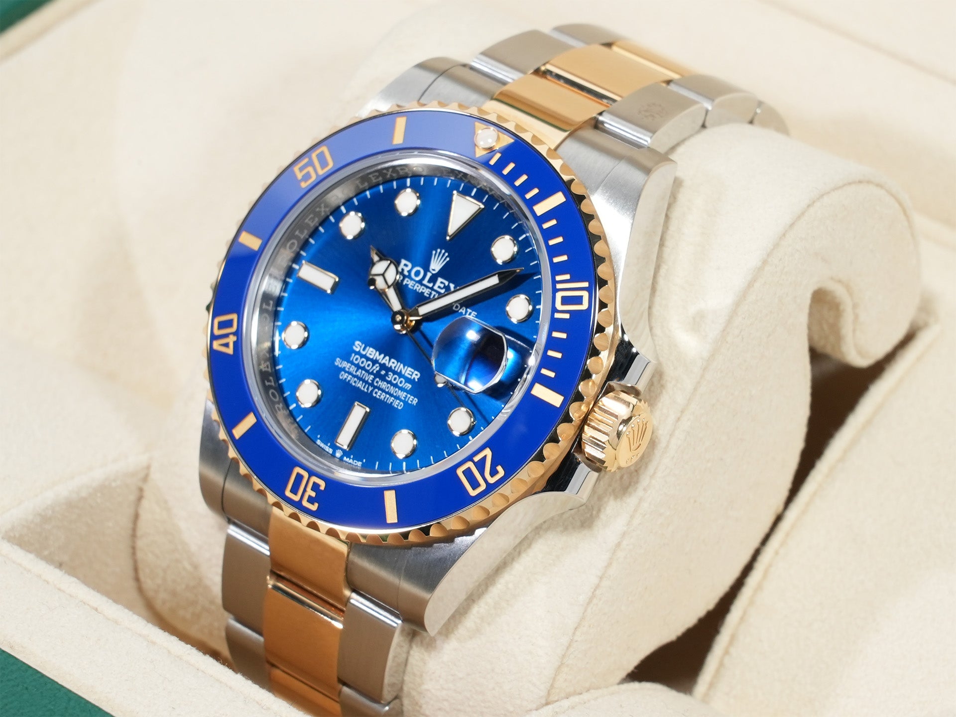 ロレックス サブマリーナー デイト Ref.126613LB ステンレススチール/イエローゴールド ブルー文字盤 未使用 okppgqt6
