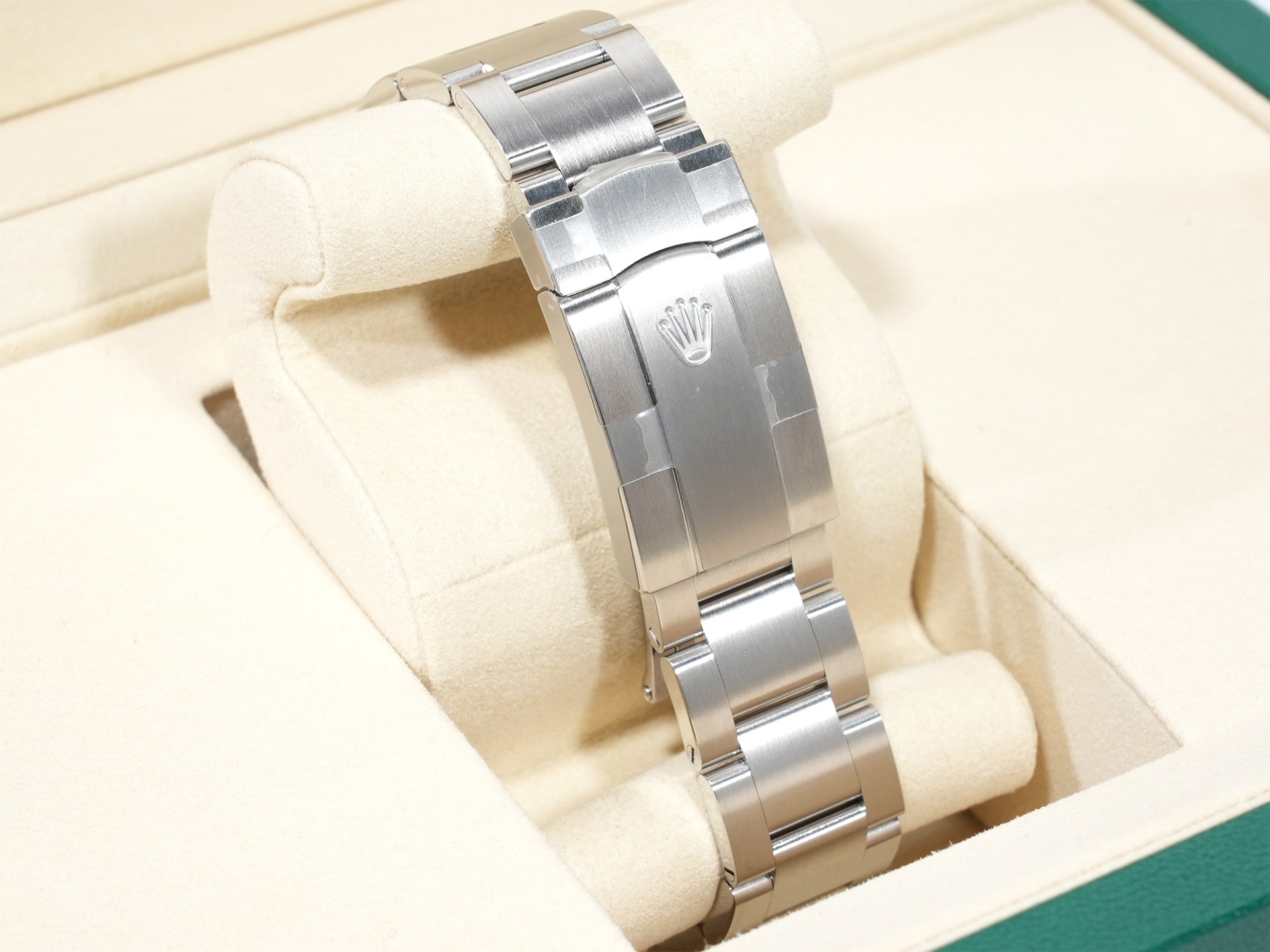 ロレックス オイスターパーペチュアル41 Ref.134300 ステンレススチール ラベンダー文字盤 未使用 9c6keerf