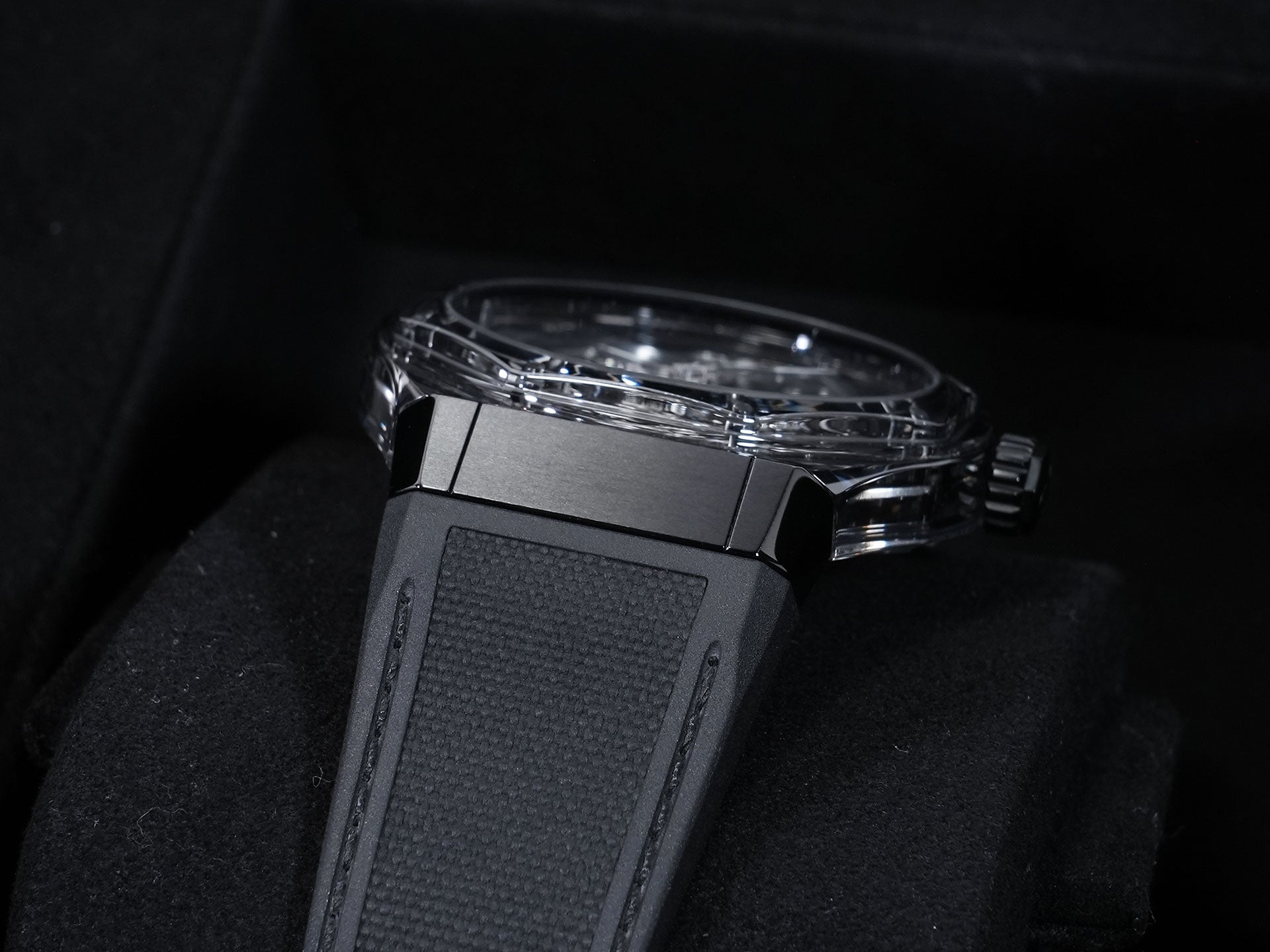 ジラールペルゴ ロレアート アブソルート ライト & シェード Ref.81071-43-2022-1CX サファイア & チタン スケルトン文字盤 美品 285qxvjm