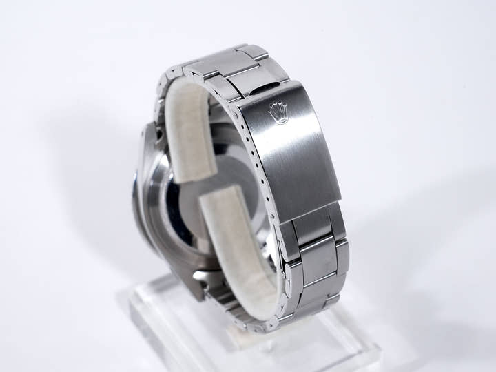 Rolex GMT Master Ref. 1675 Stainless Steel Black Dial Oyster Bracelet Pre-owned 5kfuuqdn