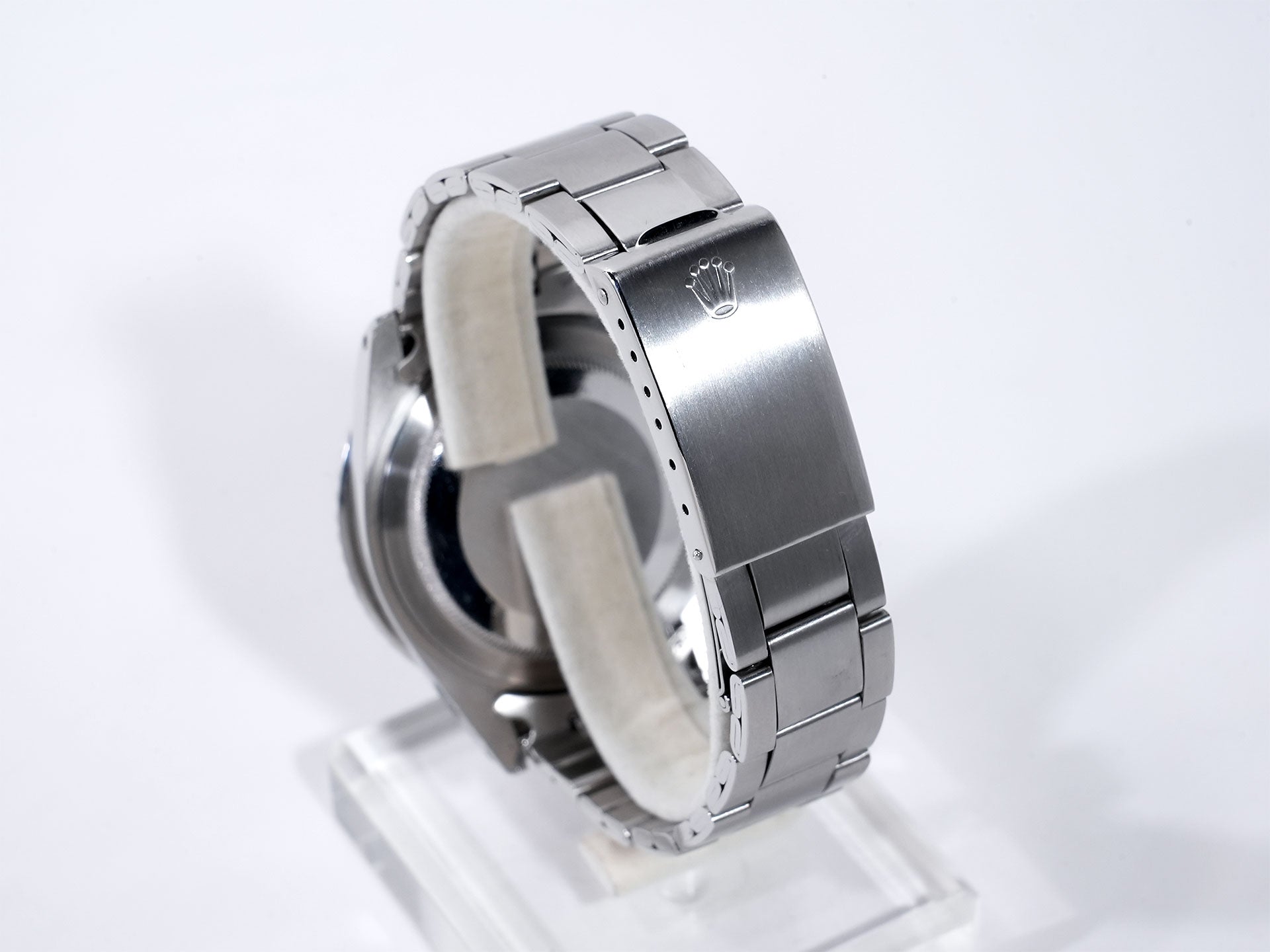 Rolex GMT Master Ref. 1675 Stainless Steel Black Dial Oyster Bracelet Pre-owned 5kfuuqdn