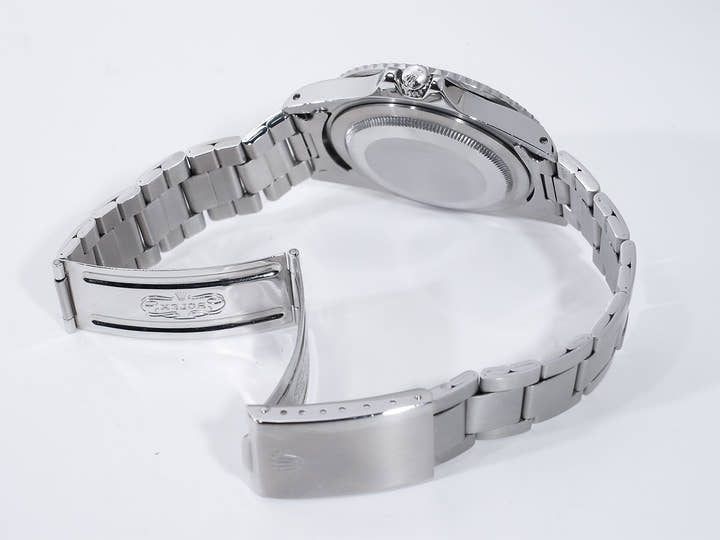 Rolex GMT Master Ref. 1675 Stainless Steel Black Dial Oyster Bracelet Pre-owned 5kfuuqdn