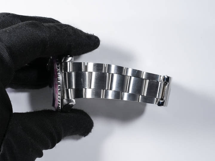 Rolex GMT Master Ref. 1675 Stainless Steel Black Dial Oyster Bracelet Pre-owned 5kfuuqdn