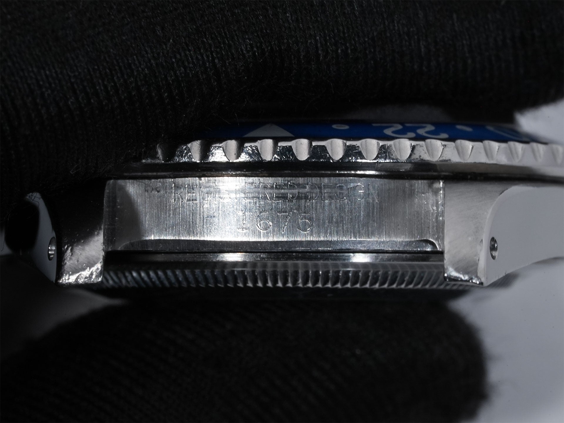 Rolex GMT Master Ref. 1675 Stainless Steel Black Dial Oyster Bracelet Pre-owned 5kfuuqdn