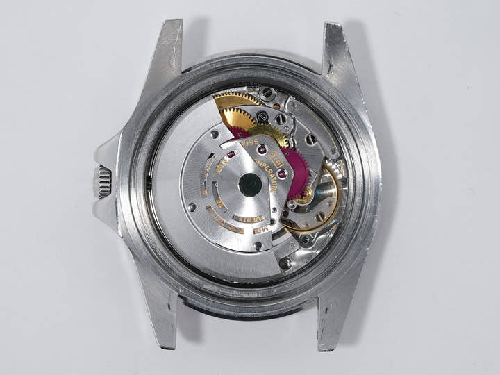 Rolex GMT Master Ref. 1675 Stainless Steel Black Dial Oyster Bracelet Pre-owned 5kfuuqdn