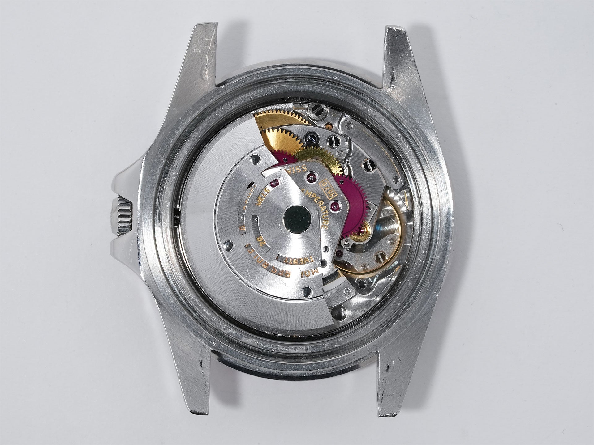 Rolex GMT Master Ref. 1675 Stainless Steel Black Dial Oyster Bracelet Pre-owned 5kfuuqdn