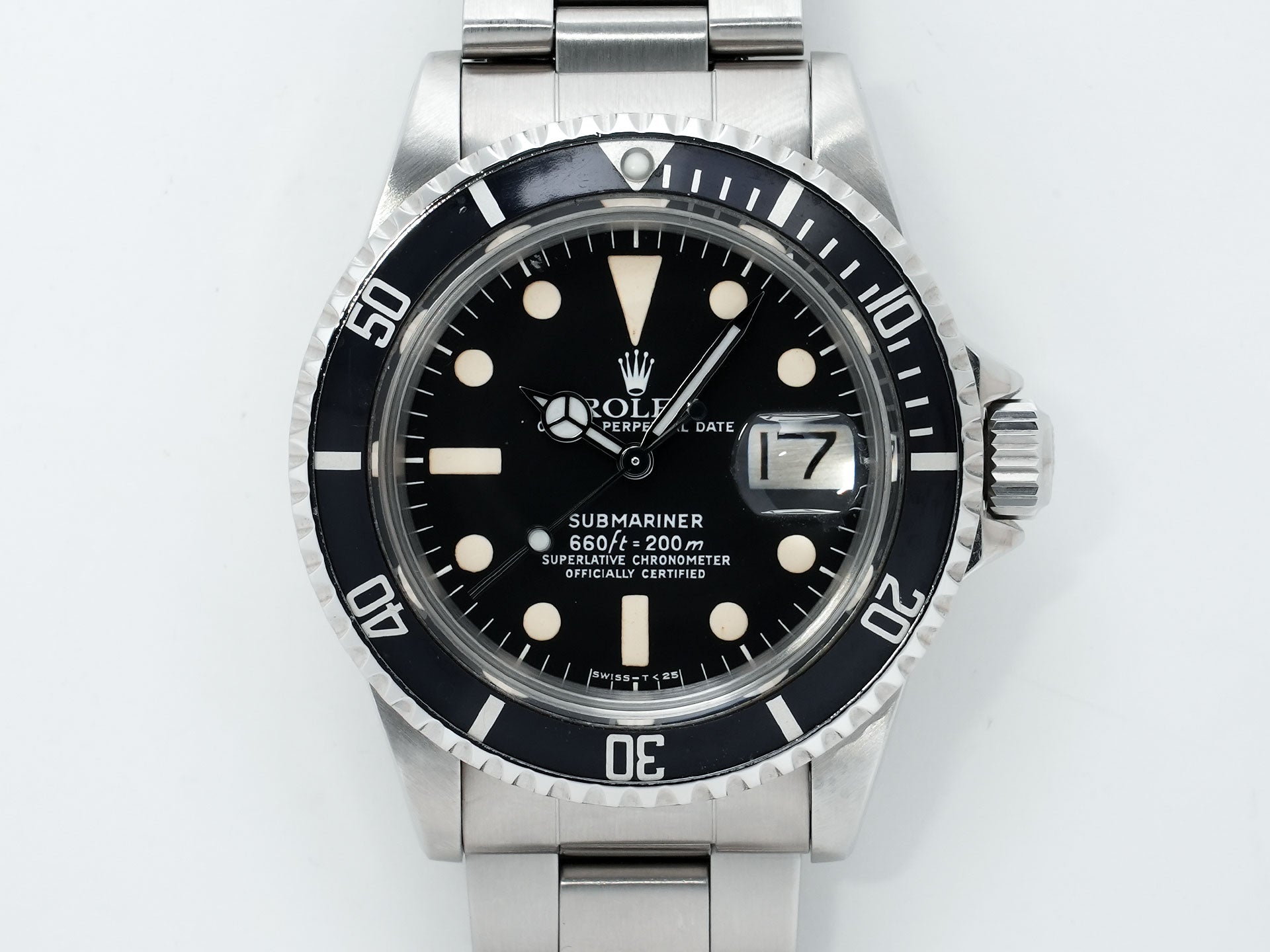 ロレックス サブマリーナー デイト Ref.1680 ステンレススチール ブラック文字盤 中古 ivsrwve3