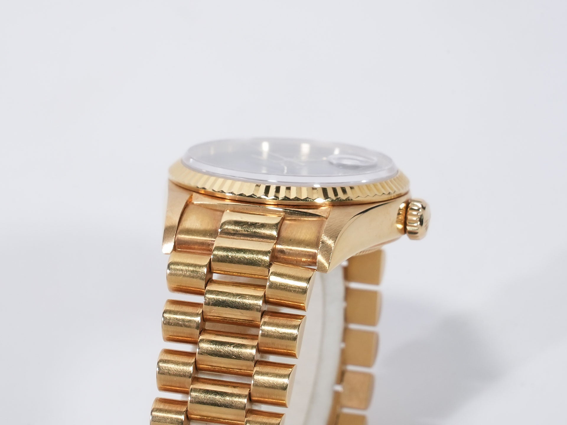 ロレックス デイデイト36 Ref.18038 イエローゴールド オニキス文字盤 中古 s8kh6b34