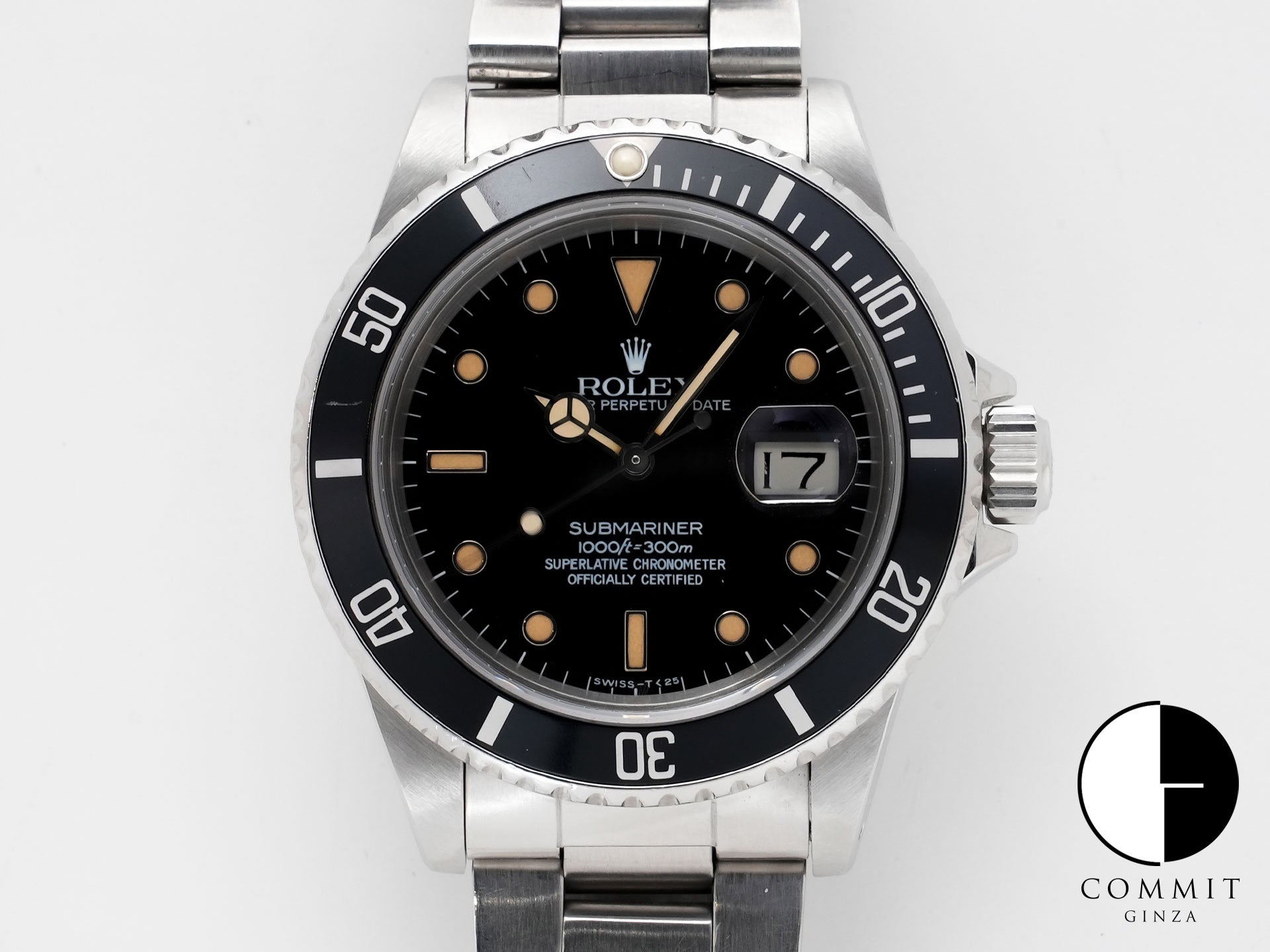 ロレックス サブマリーナー デイト Ref.16800 ステンレススチール ブラック文字盤 中古 o8fye3hu