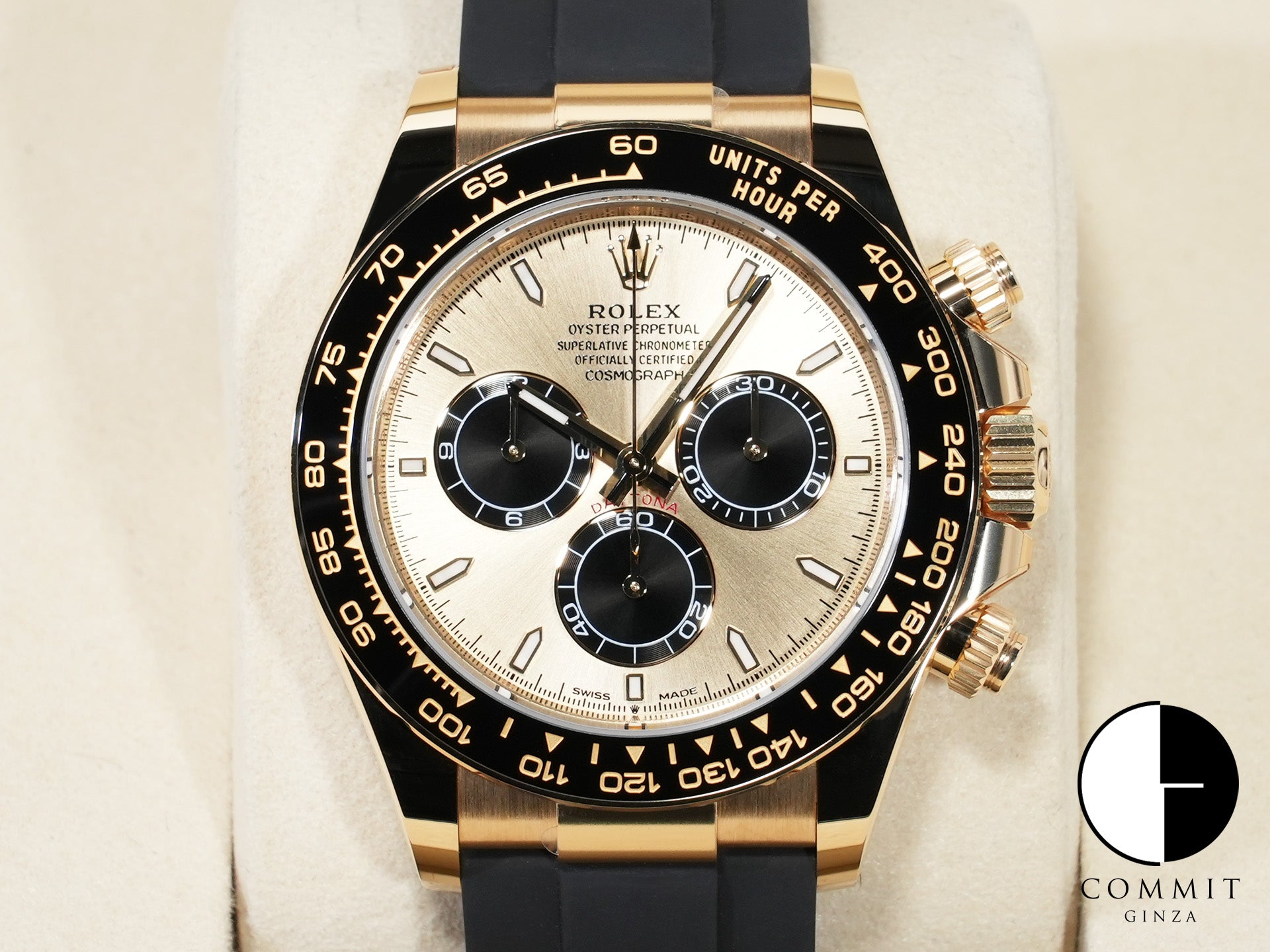 ロレックス デイトナ Ref.126518LN イエローゴールド ゴールデンxブライトブラック文字盤 未使用 euqq8n6u