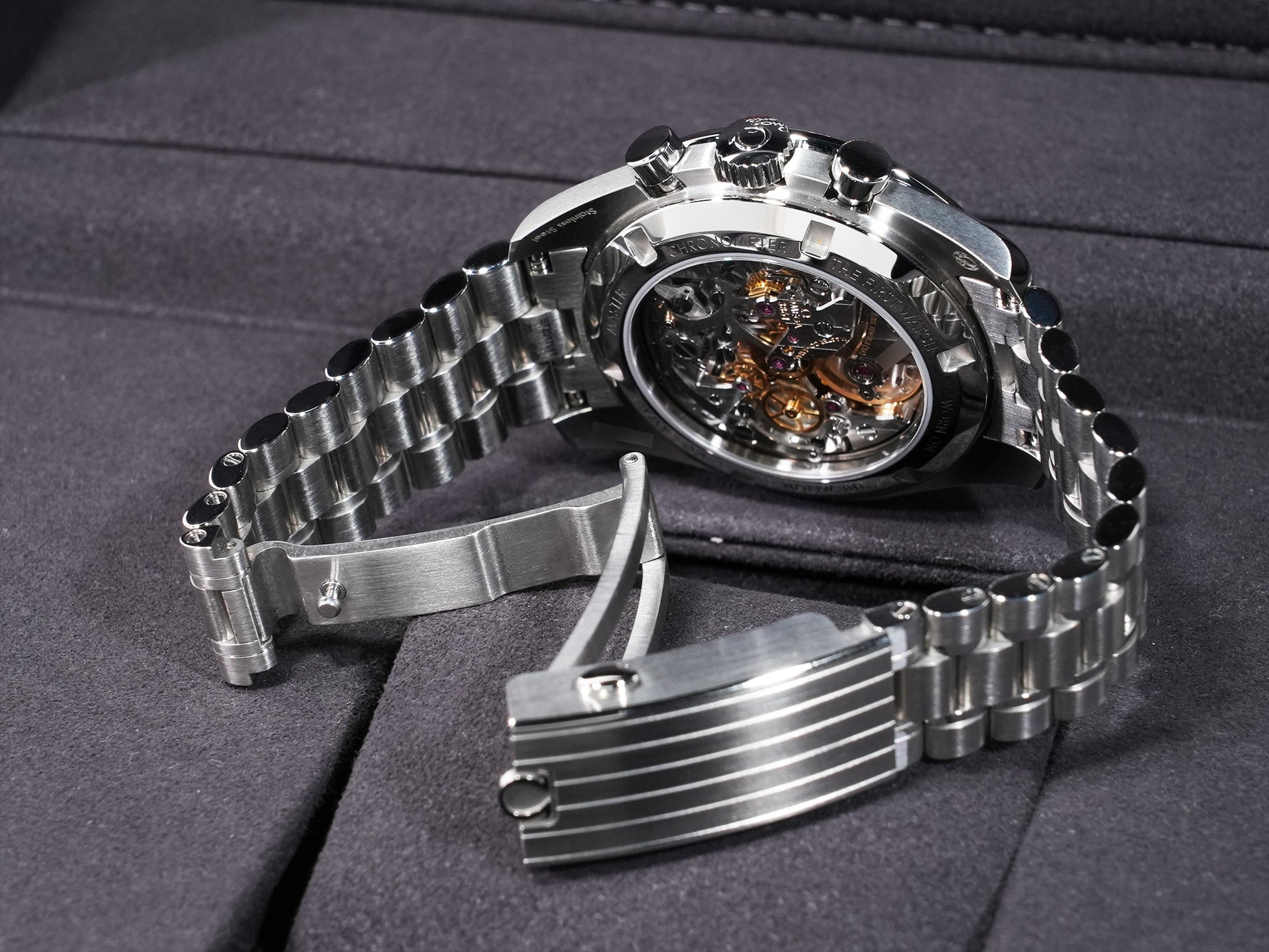 オメガ スピードマスター ムーンウォッチ プロフェッショナル Ref.310.30.42.50.04.001 ステンレス ホワイト文字盤 美品 n6hpdbcz