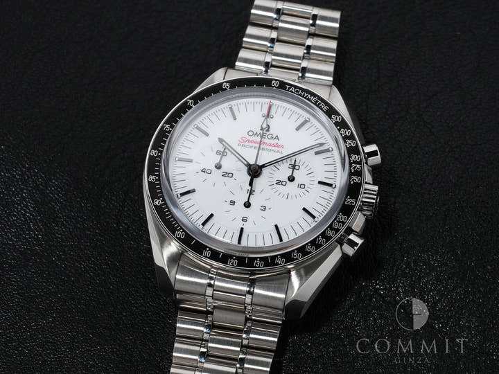オメガ スピードマスター ムーンウォッチ プロフェッショナル Ref.310.30.42.50.04.001 ステンレス ホワイト文字盤 美品 n6hpdbcz