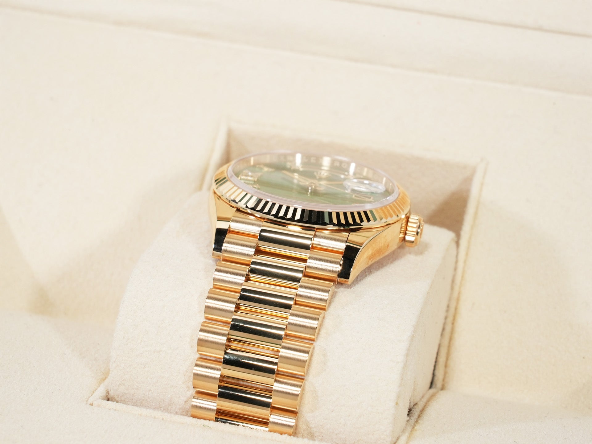 ロレックス デイデイト36 Ref.128238 イエローゴールド マラカイト文字盤 美品 ngwzzfc8