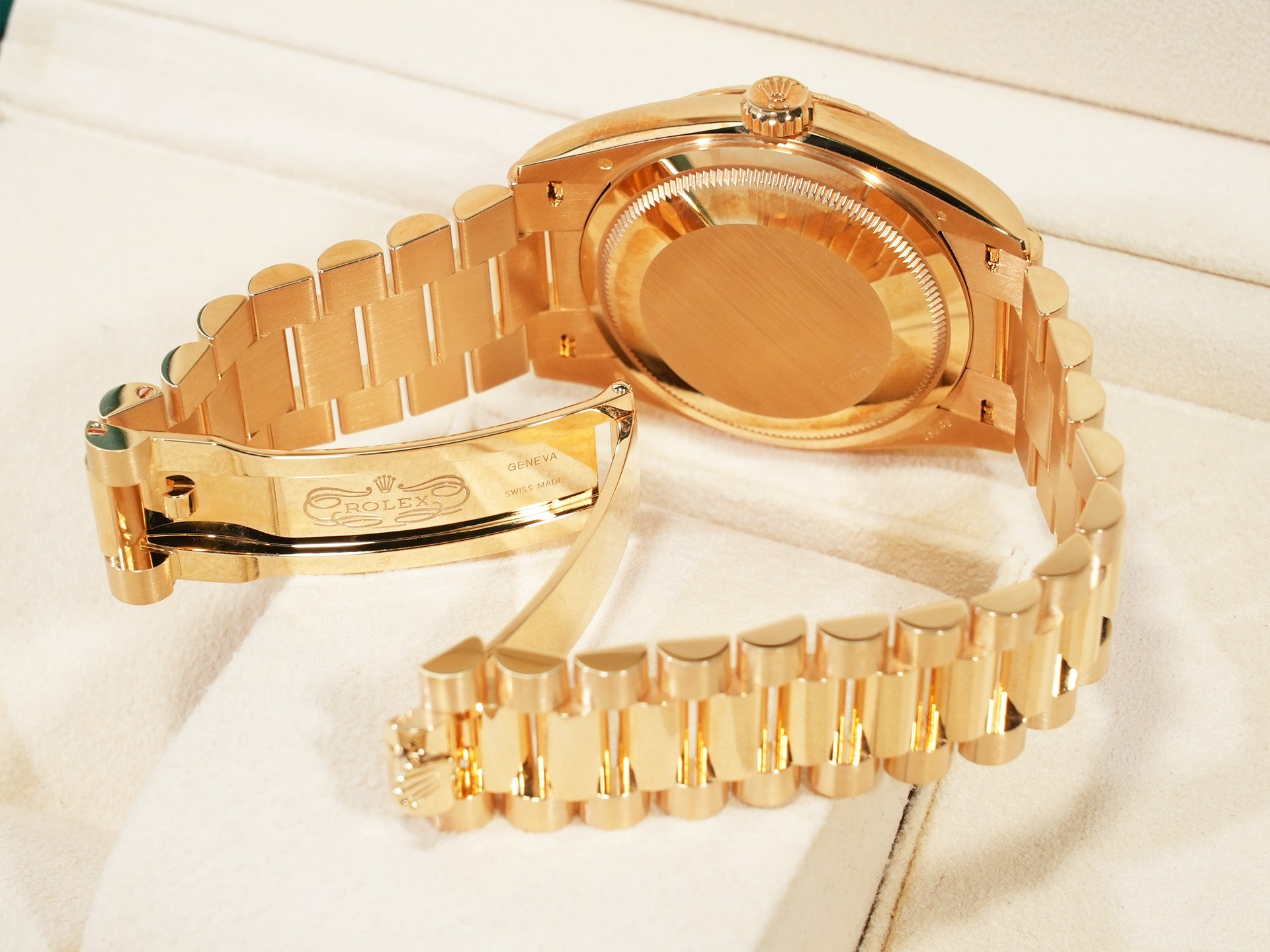 ロレックス デイデイト36 Ref.128238 イエローゴールド マラカイト文字盤 美品 ngwzzfc8