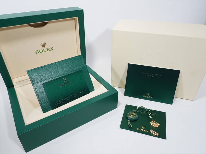 ロレックス デイデイト36 Ref.128238 イエローゴールド マラカイト文字盤 美品 ngwzzfc8