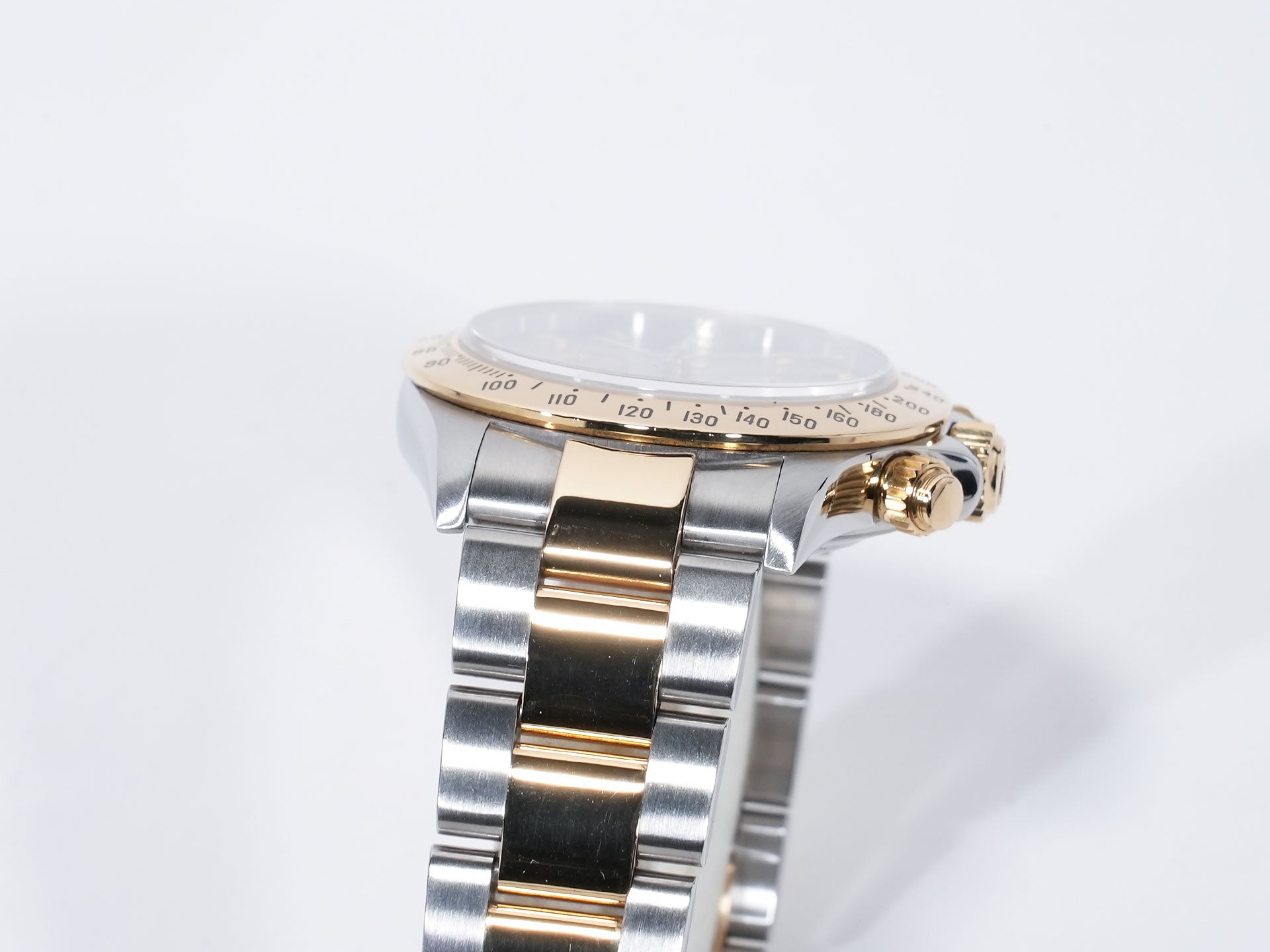 Rolex Daytona El Primero Ref. 16523 Stainless Steel/Yellow Gold Gray Dial Used gnx9oaz5